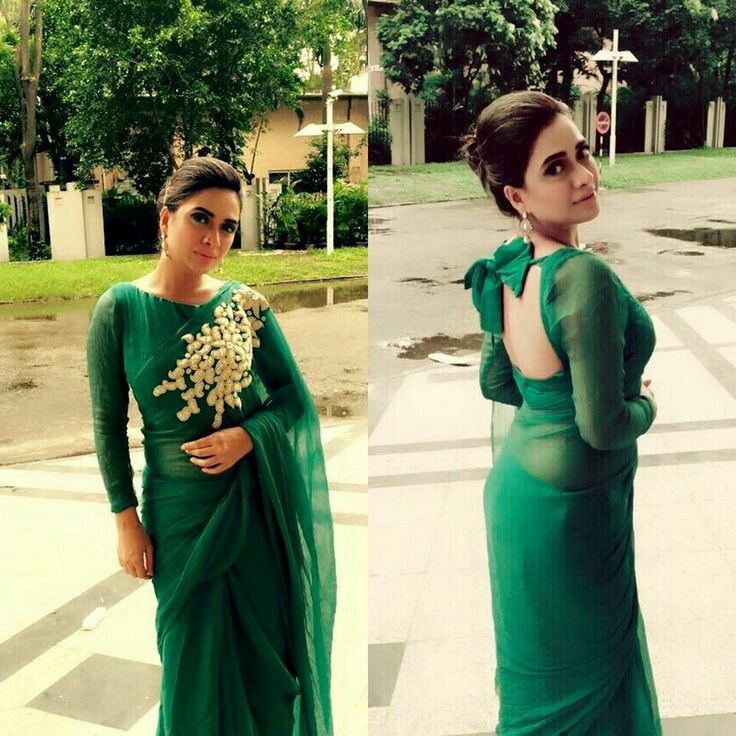 Long sleeve saree blouse hot sale designs 2019